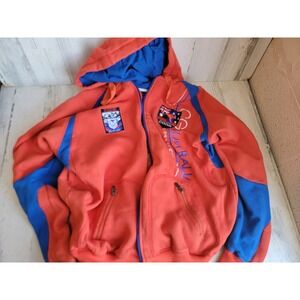vintage Coogi Australia AS IS 2xl red zip up jacket hoodie clothing unisex